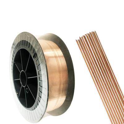 China Copper Alloy Copper 0.8mm 1.2 Mm 1.6mm Welding Wire AWS A5.7 ERCu for sale