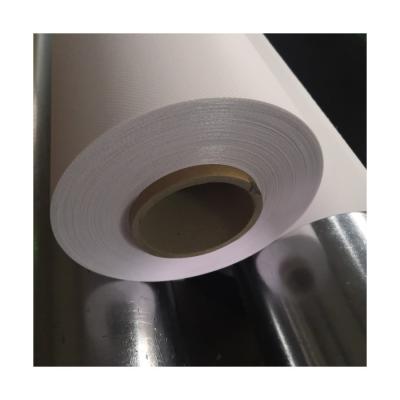 China Stable Absorption Flex Banner Coated Backlit Matte 510GSM 1000D*1000D 18*18 3.20M 50M/R Digital Inkjet Printing Material for sale