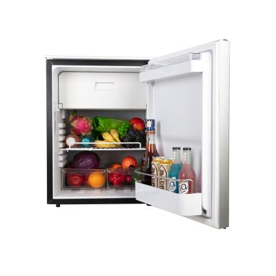 China 2021 80L most popular dual-zone built-in cooler built-in wine cooler rv fridge freezer aluminum refrigerator for sale