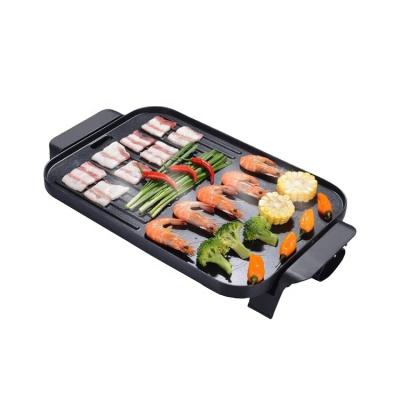 China Electric BBQ Grill 1500W BBQ Grill 38x26cm Easy Electric Thai Electric Indoor Smokeless BBQ Grill Non Stick Cleaning Korea Electric for sale