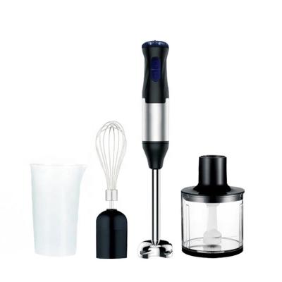 China Multifunctional Stainless Steel 4-in-1 Hand Immersion Blender Set Universal Electric Hand Blender for sale