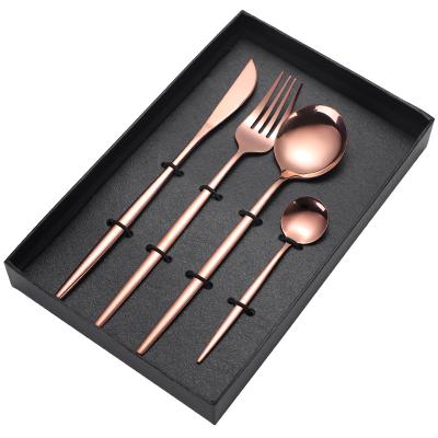 China Sustainable stainless steel cutlery set for sale