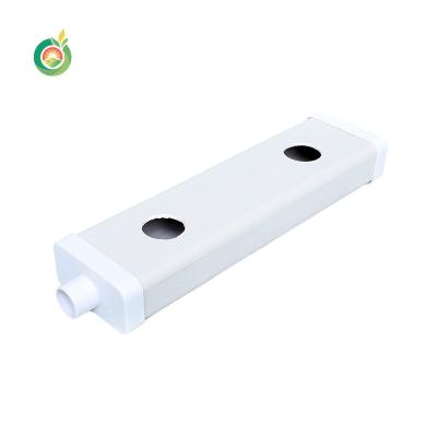 China Custom Hydroponic NFT PVC Channel NFT Pipe Hydroponic Gutter Corrosion Resistance And Aging Resistance Production for sale