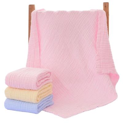 China PORTABLE Newborn Blankets Boys Super Soft Infant Bath Towel Girls Cotton Knitted Baby Blanket 6 Layers for sale