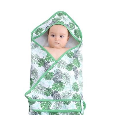 China Comfortable Easy Adjustable PORTABLE Baby Boy Sleep Sack Wrap Infant Cotton Wrap Blanket for sale