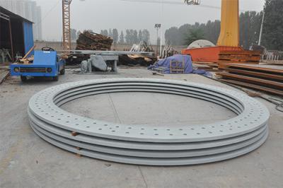 China ASTM Anchor Plate Wind Turbine Tower Foundation for sale