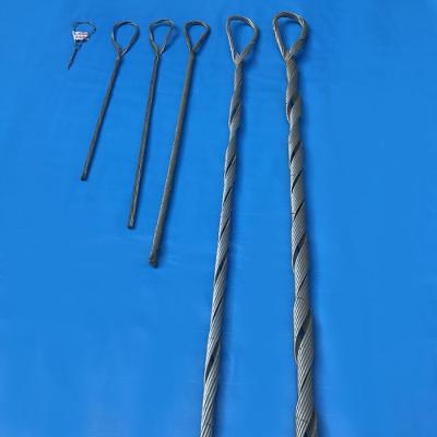 China One Time Use Pre Twisted ADSS Cable Tension Clamp for sale