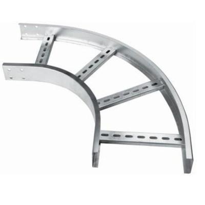 China 5.4kgm 300*100 90 Degree Horizontal Bend Cable Tray for sale