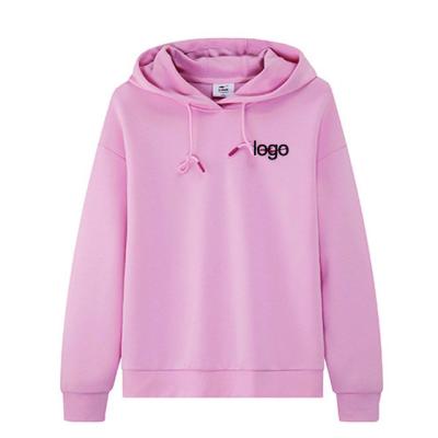 China Anti-pilling china manufacturers plain 100% cotton plus size women's hoodies french terry cotton hoodie for sale