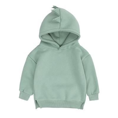 China Custom logo anti-pilling hoodies cotton fleece oversized thick hoodie children's hoodies&sweatshirts for sale