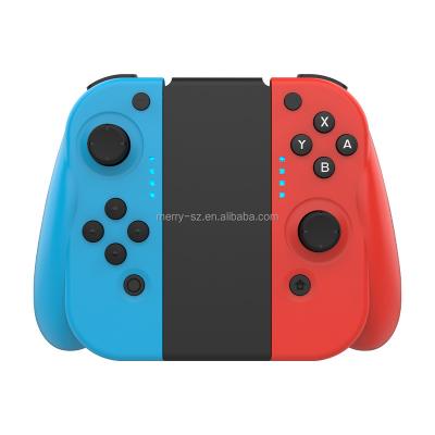 China With Adjustable Handbreak 8 Color LED Smartphone Gamepad Switch Joypad Wireless Controller With Removable Joypad for sale