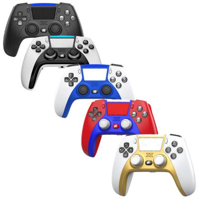 China With Handbreak 5 Color Customize Joysticks Gaming Controller Gamepad PS4 Controller Wireless Controles PS4 for sale