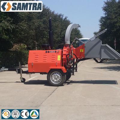 China Heavy Duty Wood Chipper Shredder Chipper Wood Chipper For Tractor , Diesel Engine 40hp Wood Chipper for sale