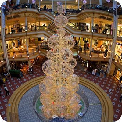 China Outdoor Lighting Artificial Christmas Tree 10m 50ft Giant Wrought Iron 60ft 30ft 40ft Tall for sale