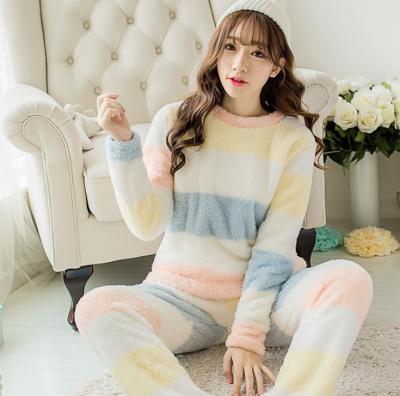 China zm21698a Women's Thick Winter Pajamas Winter Breathable Christmas Pajamas Family Sweater Wholesale for sale