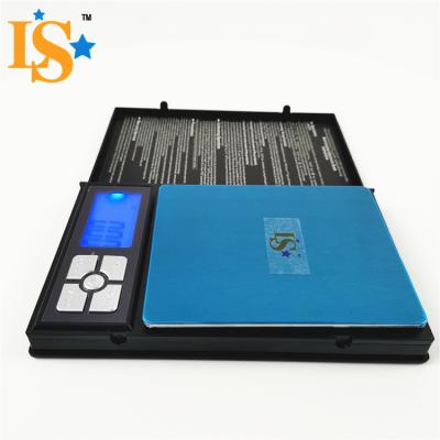 China Electronics Jewelry Kitchen Price Scale Hidden Platform Mini Pocket Scale Digital Scale Luggage 165*105*21mm for sale