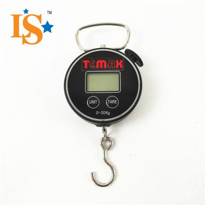 China Weigh Product 30kg 10g Stainless Steel Digital Weight Hanging Luggage Scale Luggage Scale for sale