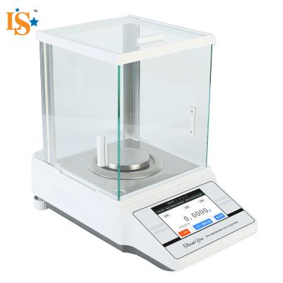 China Percentage Function 300g 1mg Laboratory Touch Color Screen Electronic Analytical Balance Weighing With Best Price for sale