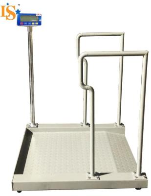 China BMI 500kg Hospital Dialysis Platform Floor Wheelchair Medical Scale for sale