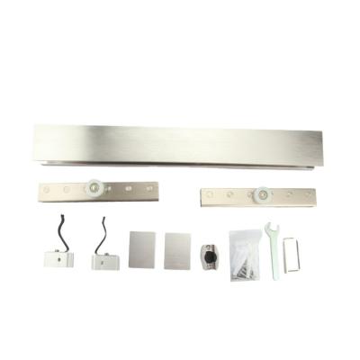 China Modern Magnificent Glass Door System Sliding Shower Door Track Sliding Door System Glass Frameless Glass Plate Glass Set for sale