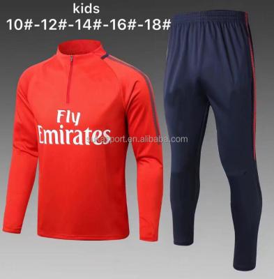 China Shirts & Tops Latest Thailand Soccer Tracksuit Children And Adults Full Set Soccer Kits Grade Top Subliamt Soccer Uniforms Youth Tracksuit DIY for sale