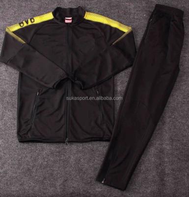 China Shirts & Full Dortmund 2017/18 season soccer jaket full zip good quality soccer jersey training suit for sale