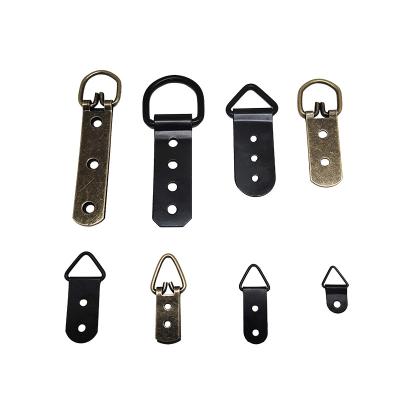 China New Decorative Heavy Duty Picture Hanger Frame Hook Metal 2 Hole Hanger Hook Heavy Industry Manufacturer HOUSEHOOK for sale