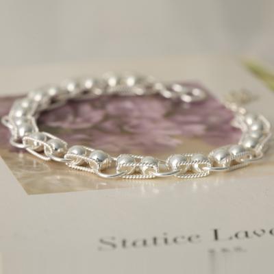 China 2020 CLASSIC Custom Sensitive Bracelet High Quality Sterling Silver Bracelet Charm Bracelet for Woman for sale