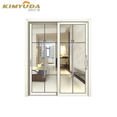 China JYD Contemporary Aluminum Sliding Glass Doors Sale, Soundproof Double Glass Aluminum Sliding Door for sale