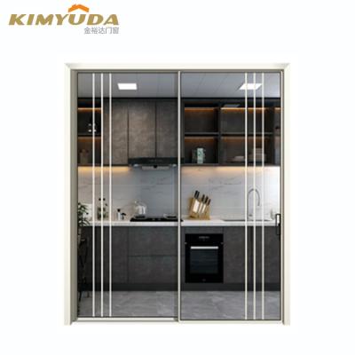 China Energy Saving & waterproof & Sound insulation china cheap balcony door hot sale triple glass folding door and sliding door for sale