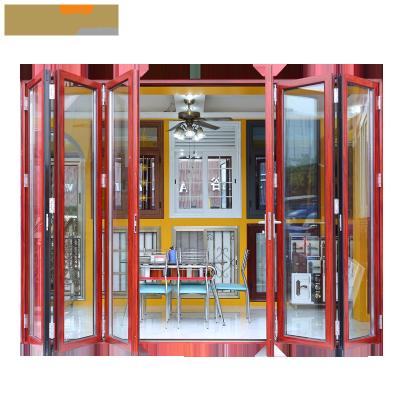 China Energy Saving & waterproof & Sound Insulation Folding Aluminum Door for sale