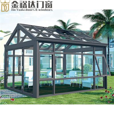 China Modern Beautiful Folding Screen Sun New Cheap Home With Aluminum Tempered Glass For Residential for sale