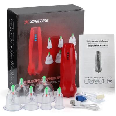 China Smart Electric Cupping Massager Self-Treatment Therapy Set with 1-2 Hour Charging for sale