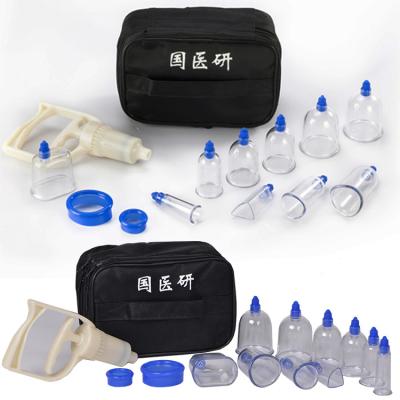 China 6 Grootte Vacuümbekers Hijama Therapy Cupping Set Dikke Cuppingwand en duurzaam materiaal Te koop