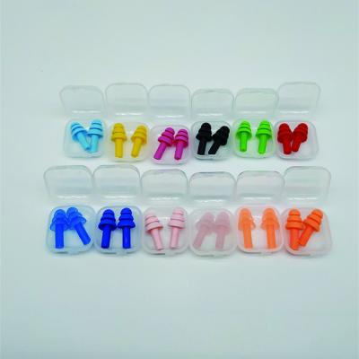 China Waterproof Silicone Ear Plugs for Snoring and Noise Reduction Safety Standard Other for sale