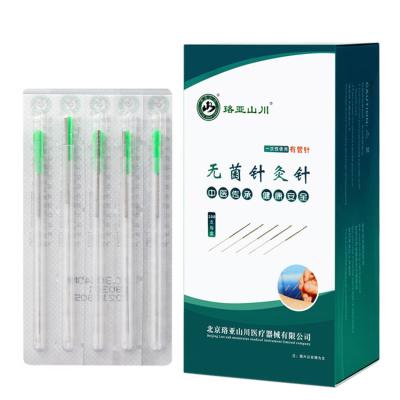 China 100pcs Disposable Sterile Acupuncture Needle for Body Massage Shelf Life 3 Years for sale