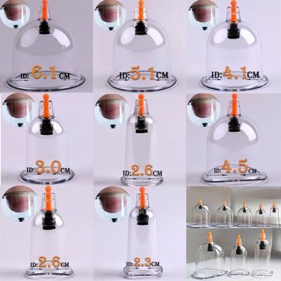 China Disposable Cupping Suction Cup for Body Massage Chinese Medicine Apparatus Cupping Set for sale