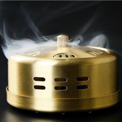 Chine Boîte de moxibustion en cuivre pour stimulation ciblée des points d'acupuncture et distribution de chaleur à vendre