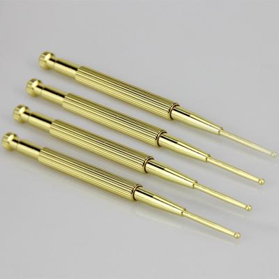 China Brass Gold Ear Probe for Health Care and In-ear Cleaning 8mm Head Diameter Suitable for sale