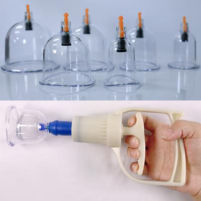 China ABS Plastic Suction Vaccum Massage Ventouse Set Y1 to Y8 Cupping PUMP TOOL for Beauty for sale