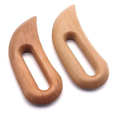 China Body Sculpting Tool for Full Body Massage Smooth Surface Wood Guasha Scraping Therapy for sale