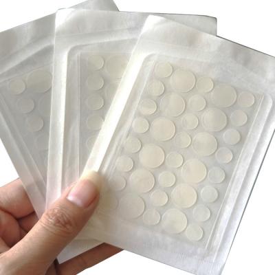 China 36 Punkte Hydrocolloid Akne Pickel Pflaster zur Hautpflege Fleckenflecken Behandlung Wirksam zu verkaufen