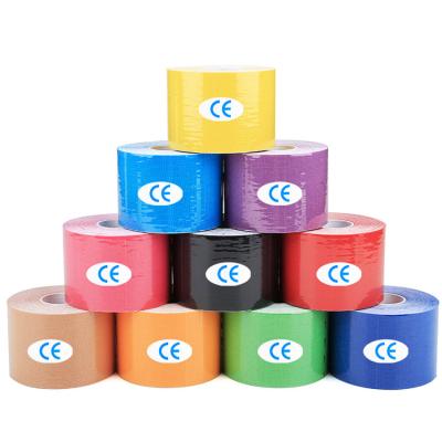 China Kinesiology Tape 10cm 2.5cm 3.8cm 5cm 7.5cm Waterproof Breathable in Different Colors for sale