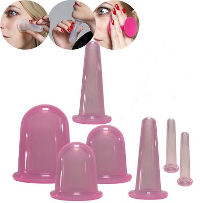 China Experience the Benefits of 7 Cup Silicone Cupping Facial Set for Lymphatic Drainage for sale