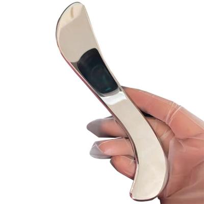 China Zilveren spierkraker massager Fascia IASTM massagetools voor gerichte spiertherapie Te koop