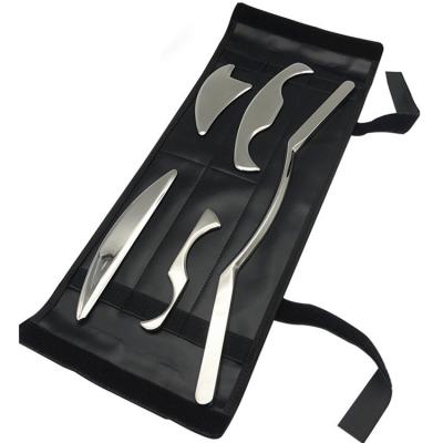 China Klasse I standaard 5pcs Fascial Knife Set voor diepe weefselmassage en Gua Sha therapie Te koop