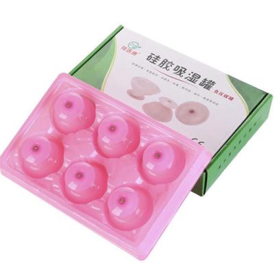 China Anti-Cellulite Silicone Massage Vacuum Cups Customized Packing for sale