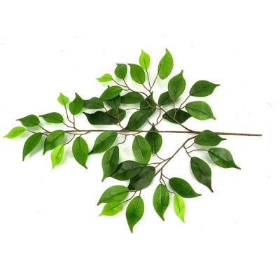 China Environmental Artificial Plants Greenery Artificial Leaves Stems Artificial Plants And Decorative Objects Home Decor Greenery for sale