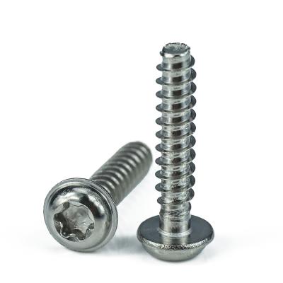 China Pan Stainless Steel Self Tapping Pan Head Wire Forming Delta PT Screws For Plastics for sale