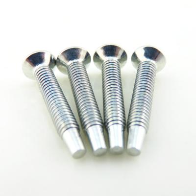 China Wholesales Countersunk Machine Customizable Countersunk / Flat Head Phillips Screws With Taper Point for sale